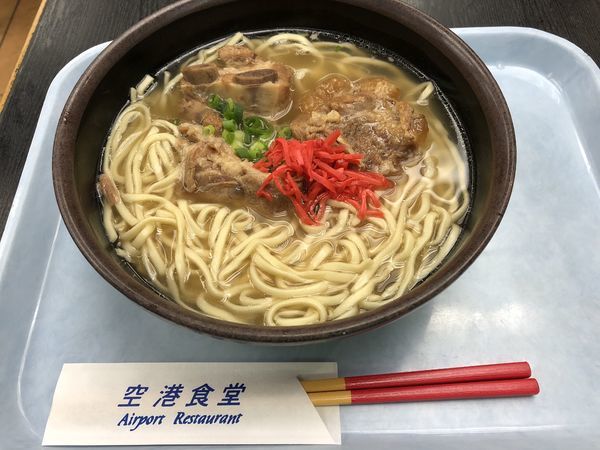 「ソーキそば」@空港食堂の写真