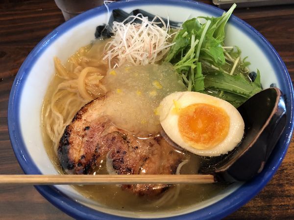 「冷やし柚子塩麺」@AFURI 原宿店の写真