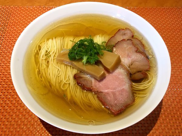 「アサヒスーパードライ生中→山椒の塩そば（痺れない）」@柴崎亭の写真