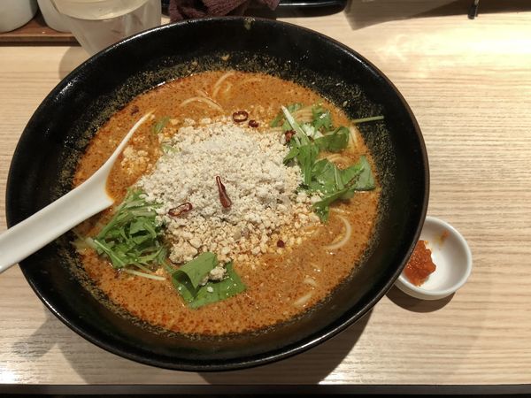 「担々麺セット」@南国酒家 羽田空港店の写真