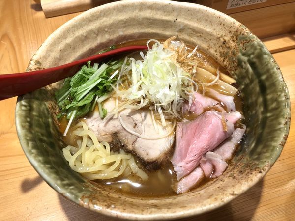 「焼きあご塩らー麺（800円）」@焼きあご塩らー麺 たかはし 上野店の写真