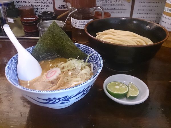 「すだちつけ麺(太麺)」@つけ麺 紅葉の写真