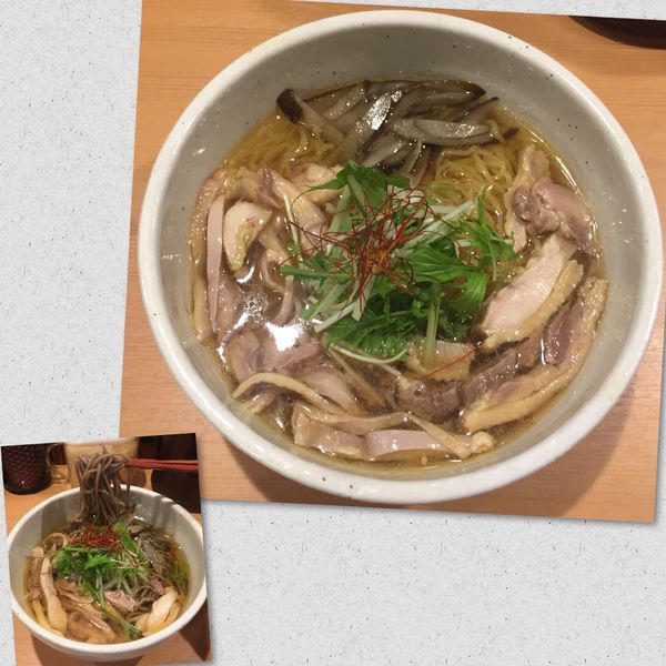 「鶏中華(冷)780円」@肉そば 鶏中華 最上川の写真