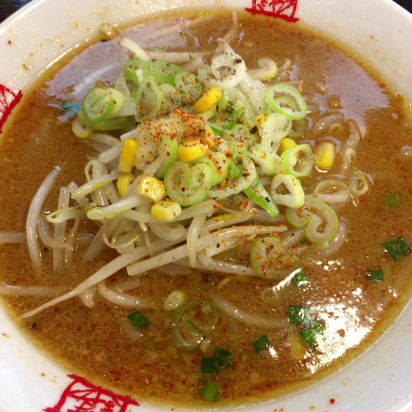 「みそラーメン　680円」@おおぎやラーメン 伊勢崎連取町店の写真