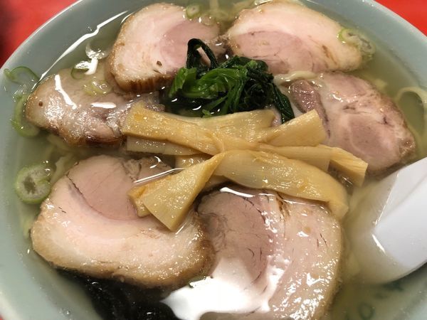 「チャーシューラーメンと餃子」@佐野ラーメン たかのの写真