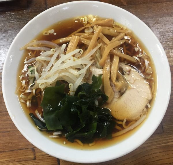 「正油ラーメン450円」@亀戸ぎょうざ 錦糸町店の写真