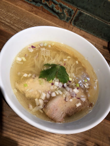 「塩ラーメン　820円」@Ramen Free Birdsの写真