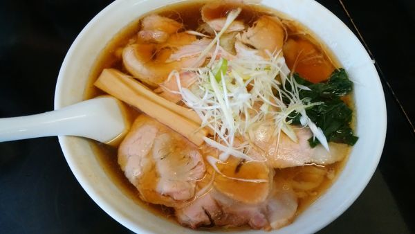 「チャーシューワンタン麺大盛1150円」@手打 焔の写真
