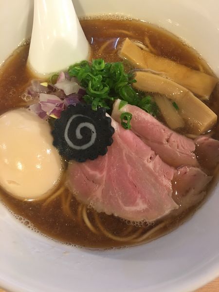 「のどぐろそば」@らぁ麺 はやし田 新宿本店の写真