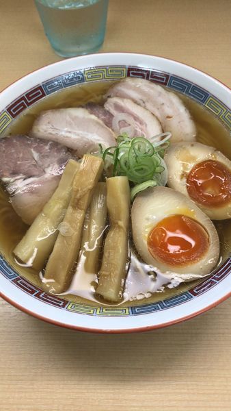「特製煮干しラーメン」@煮干鰮らーめん 圓の写真