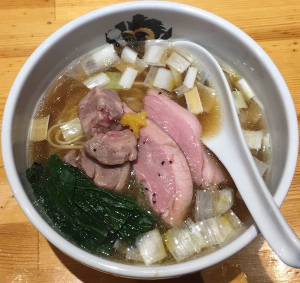 「鴨中華そば(醤油)850円」@満鶏軒の写真