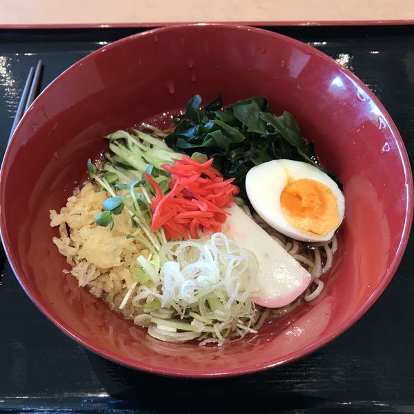 「【季節限定】冷しわかめたぬき（￥530）」@レストラン ローザの写真