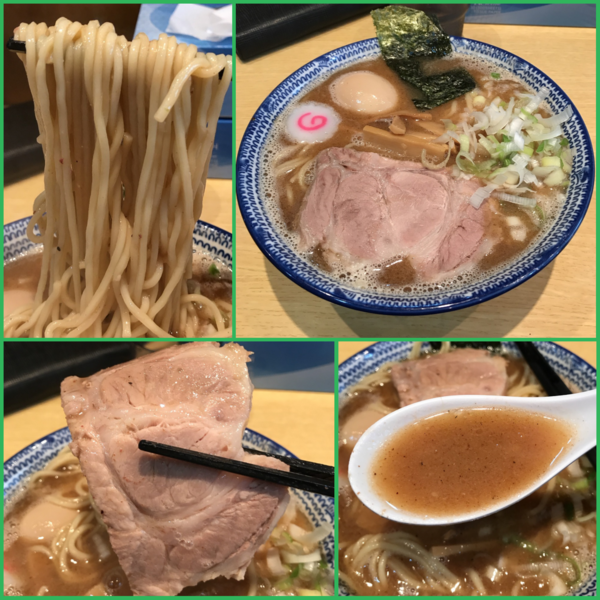 「中華そば¥700+味玉¥100→¥0（クーポン）」@くり山の写真