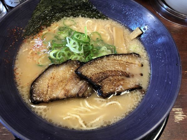 「厚切り炙りとろ肉ラーメン」@二代目 五山 新堀川店の写真