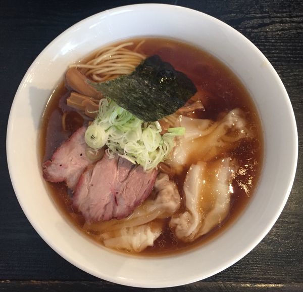 「ワンタンメン(醤油)880円」@支那ソバ 小むろの写真