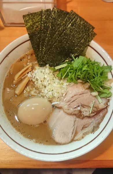 「特製魚介豚骨ラーメン」@麺屋 くおんの写真