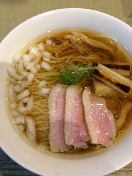 「鴨らぁめん780円」@らーめん 鴨to葱の写真
