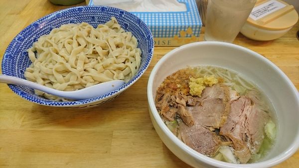 「塩つけ麺(中･生姜)」@らーめん きじとらの写真