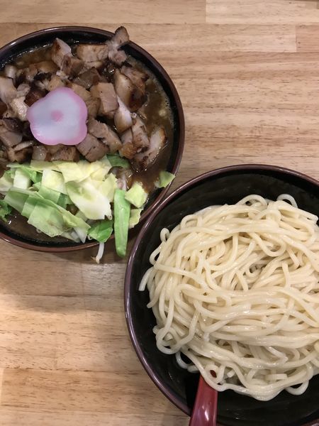 「チャーシュー野菜つけそば」@麺屋あがらの写真