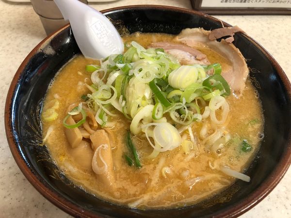「みそラーメン 固め」@こってりらーめん なりたけ 津田沼店の写真