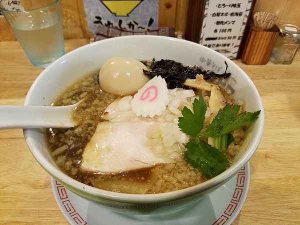 「煮干 特製そば(950円)」@中華そば ムタヒロの写真