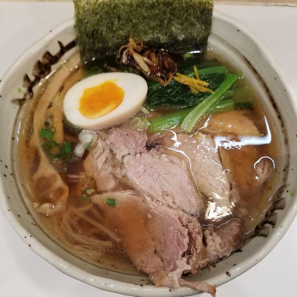 「和風ラーメン750円 チャーシュー300円」@和風らーめん 金子の写真