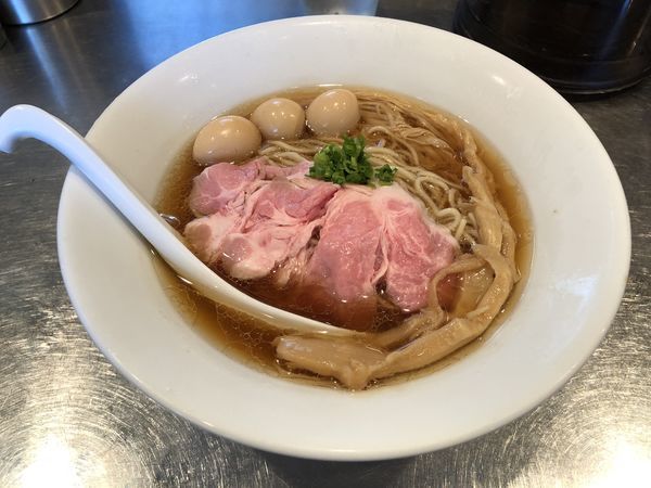 「冷やし醤油 ＋嘉風玉」@さんじの写真