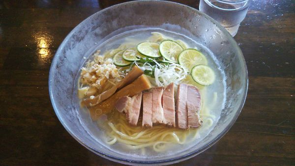 「冷製 鯛そば  塩」@活龍 期間限定麺処 みつきの写真