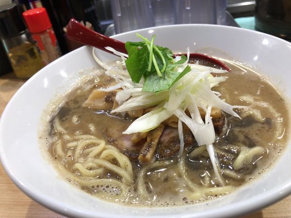 「濃厚煮干しそば 850円」@煮干麺 月と鼈の写真