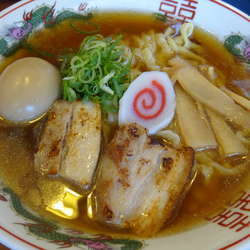 中華そば 750円 + VIPカード提示で味玉