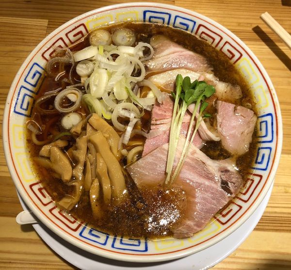「サバ醤油そば」@サバ6製麺所 大阪駅前第2ビル店の写真