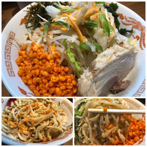 「冷やし中華 850円」@火の豚 人形町駅前店の写真