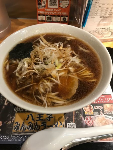 「八王子みんみんラーメン」@らあめん花月嵐 東高円寺店の写真
