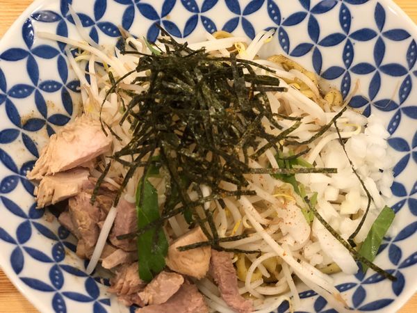 「ニボシマゼソバ 750円」@中華そば ムタヒロ 大阪堺東店の写真