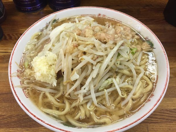 「小ラーメン¥750+生玉子¥50」@ラーメン二郎 新小金井街道店の写真