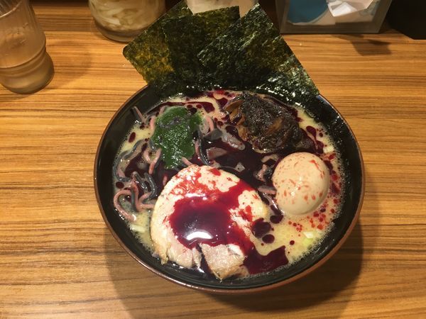 「ウィンチェスターラーメン ビルド【限定】980円」@横浜家系ラーメン 壱角家 日吉店の写真