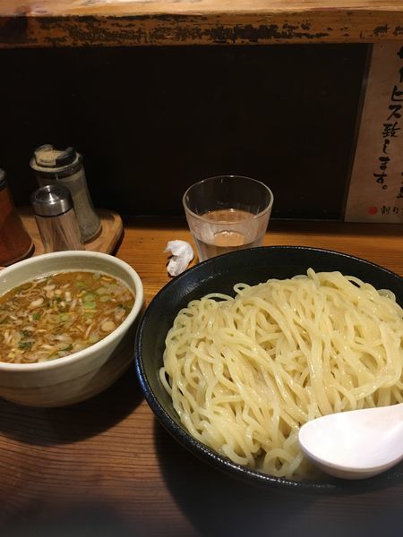 「つけ麺特盛」@鶏の穴の写真