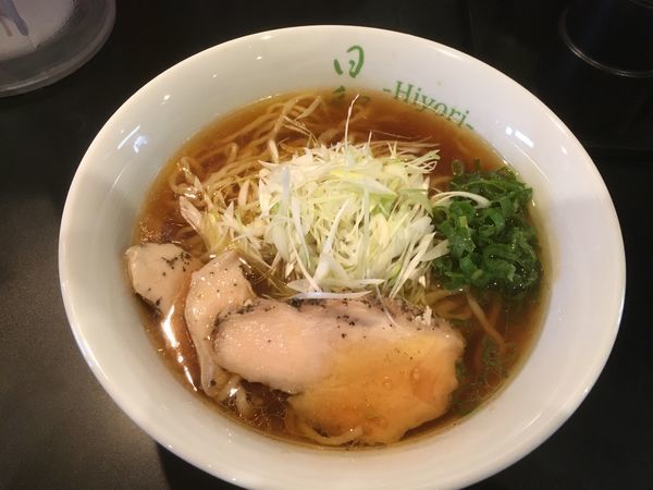 「鶏そば(醤油) ￥750」@鶏そば 日和-Hiyori-の写真