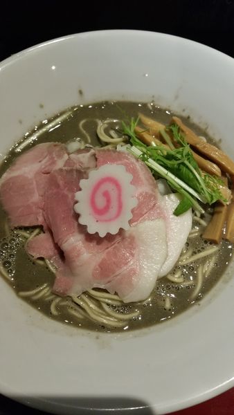 「濃厚煮干そば」@鶏そば なんきち 東京店の写真