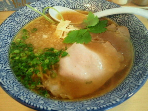 「地鶏そば 750円」@地鶏中華そば さやまの写真