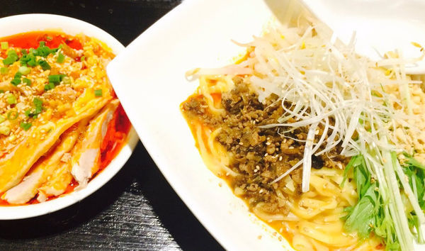 「本格汁なし担々麺」@陳家私菜 有楽町店の写真