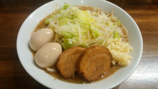 「【限定】ラーメン三郎850円+味玉」@三代目 むじゃきの写真