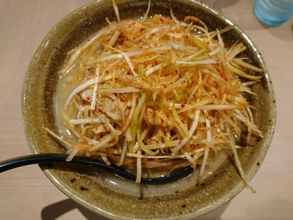 「九州麦味噌肉ネギらーめん＋大盛り」@麺場 田所商店 前橋東店の写真