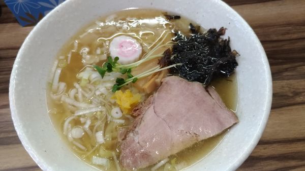 「塩ラーメン」@食事処 みやま 南流山店の写真