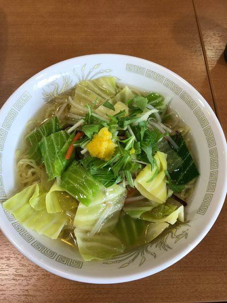 「もてぎゆず塩らーめん」@道の駅もてぎ 十石屋の写真