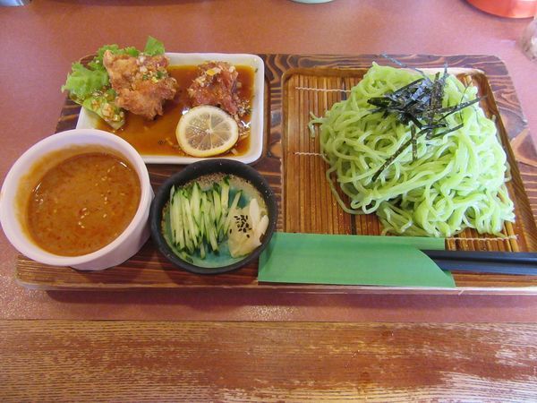 「冷やしつけ麺 匠 ゴマ味(950円)」@ゆきむら亭 龍ヶ崎店の写真