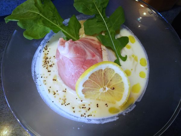 「【限定】冷やし貝白湯らーめん　850円」@もとのともの写真