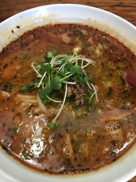 「四川黒胡麻坦々麺」@元祖ぴかいちの写真