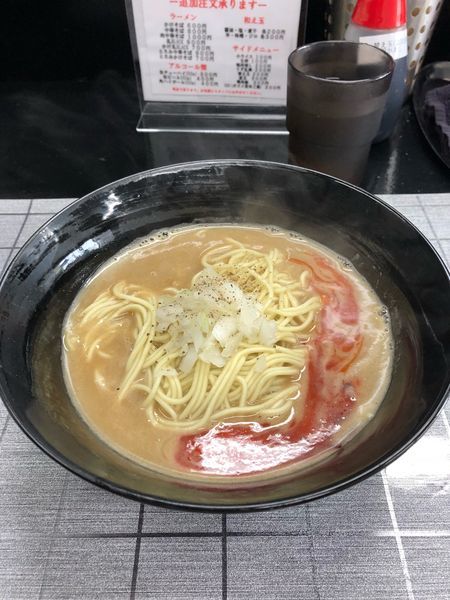 「味噌かけそば700円」@煮干乱舞 八木崎店の写真