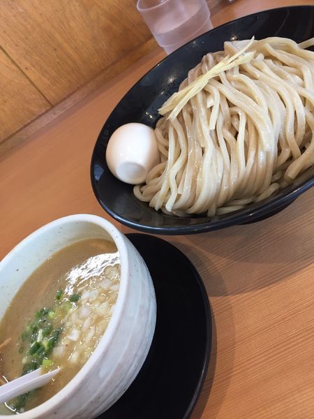 「鶏白湯つけめん」@麺堂 稲葉の写真